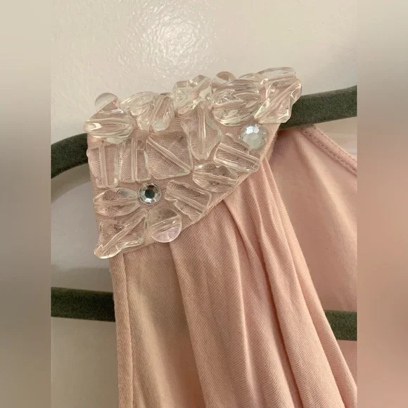 Sequenced-Shoulder’s Pink Shortsleeved Top - Picture 3 of 5